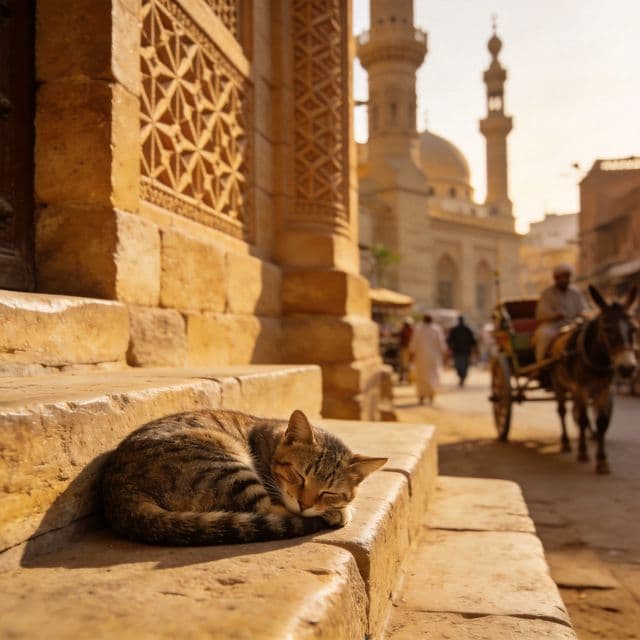 The Street Cats of Cairo: A Five-Thousand-Year Lineage Still Roaming