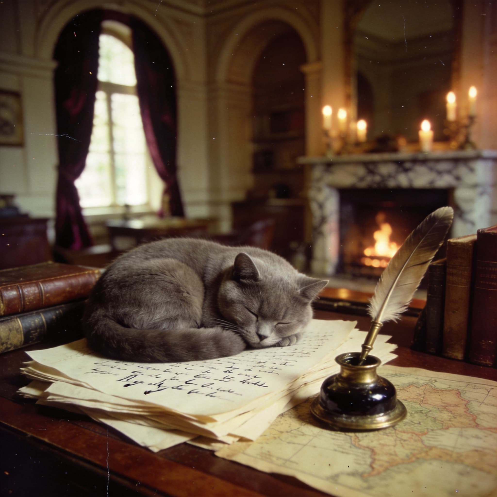 Balzac's Cat: The Grey Feline Who Walked with the Human Comedy