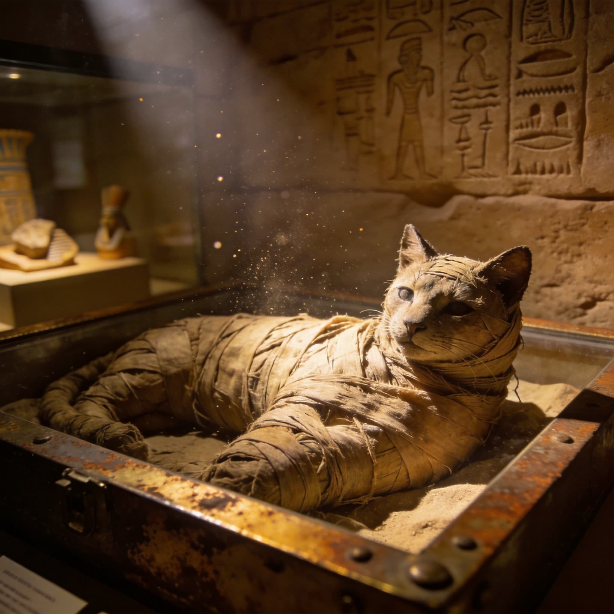 Mummified Cats: The Last Journey Beside a Goddess